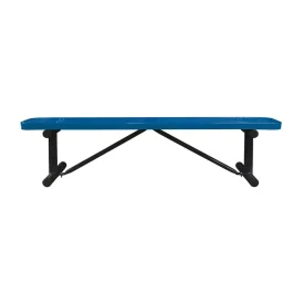 Standard Perforated Player’s Bench Without Back Standard Perforated Player’s Bench Without Back