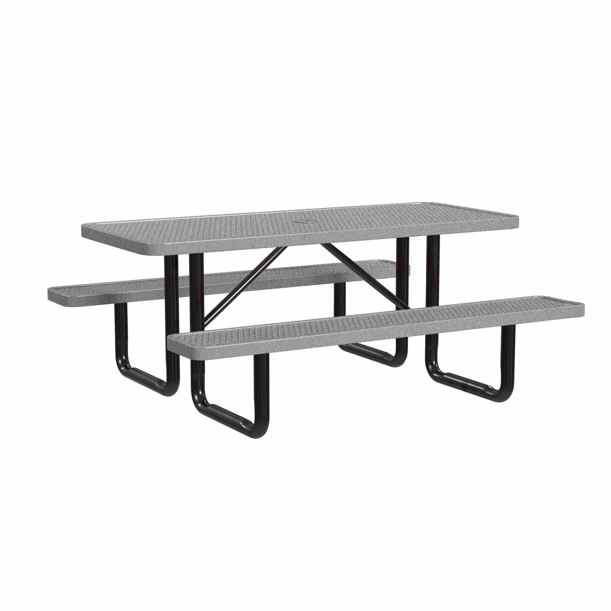 Standard Expanded Metal Picnic Table | Outdoor School Furniture