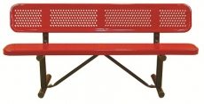 Standard Perforated Bench Back