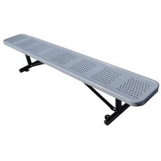 Standard Perforated Player's Bench Without Back