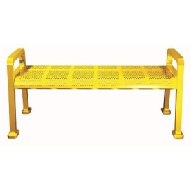 Perforated Bench Without Back