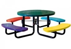 46" Round Perforated Children's Tables