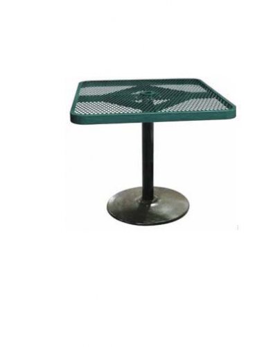 36” Square Expanded Cafe Pedestal Table