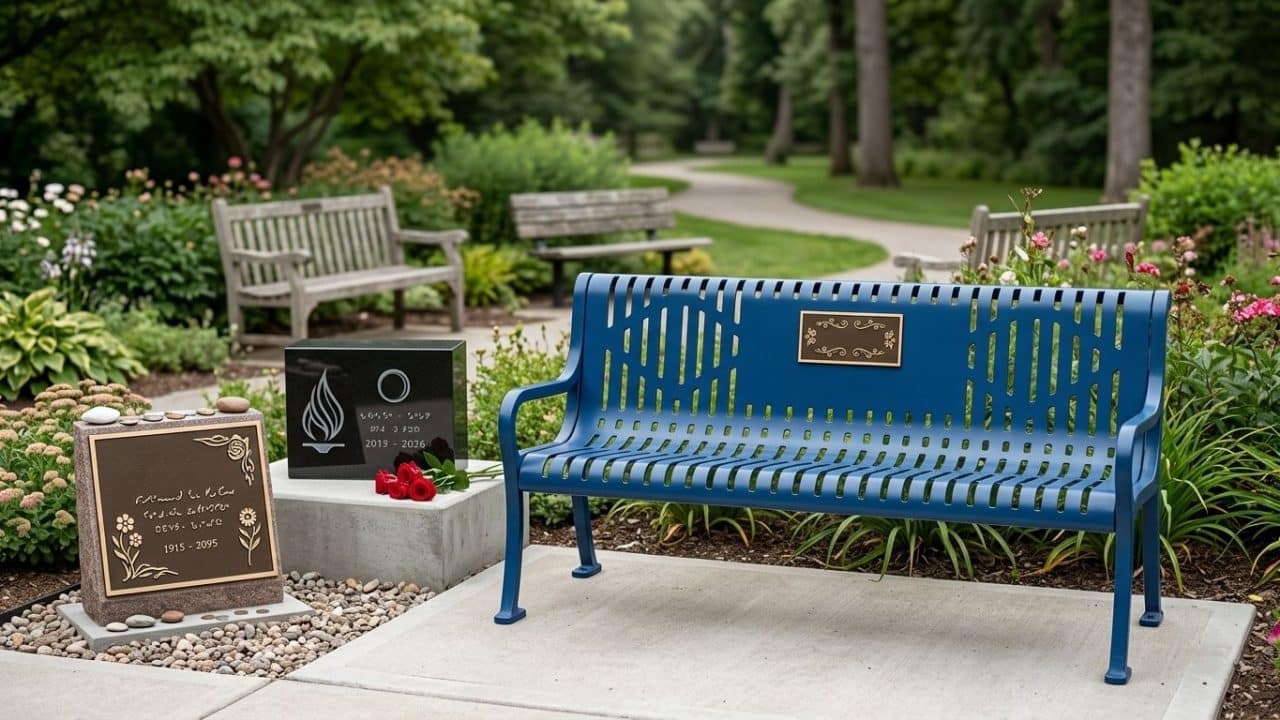 How much does a memorial bench cost in 2026?