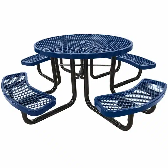 46 Round Child Size Table – Expanded - Navy 46" Round Child Size Table - Expanded - Image 2